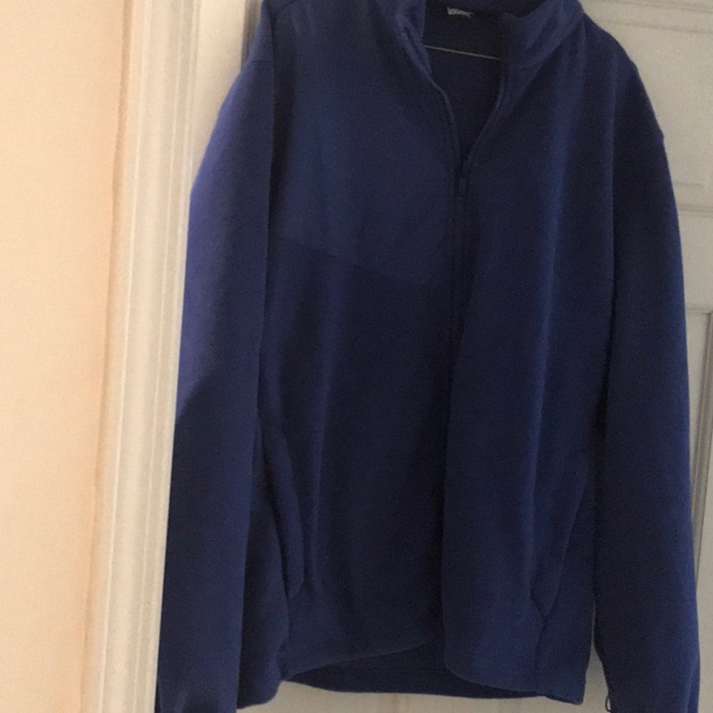 Lands End Large zippered Fleece Large